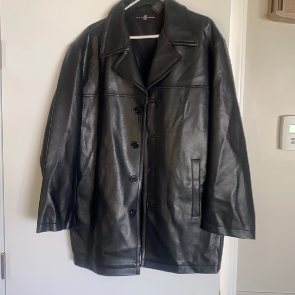 Men’s leather jacket size xl
